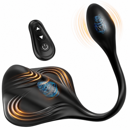Prostata Massagegerät Analplug Penistrainer Stimulator mit 9+9 Vibrationsmodi