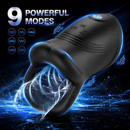 Tippen Stroker Stimulator Penis Trainer Vibrator Masturbator Gerät mit 9 Modi