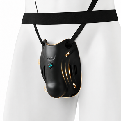 Elektrische Penis Trainer Vibratorensets Keuschheitskäfig Eichel Stimulator mit 9 Vibrations