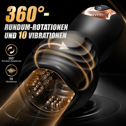 Oralse Penis Vibrator Eichel Trainer Masturbieren mit 10 Vibrationsmodi
