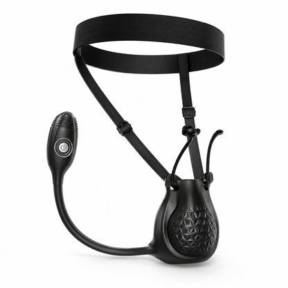 360° Hoden Stimulator Penis Trainer Vibrator Analplug Prostatamassager mit 10 Vibrations
