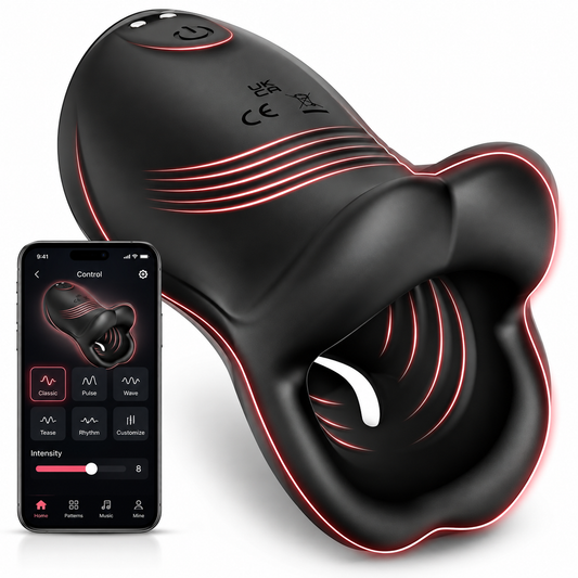 Tippen Stroker Stimulator Penis Trainer Vibrator Masturbator Gerät mit 9 Modi