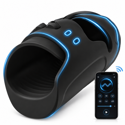 Einstellbarer Elektrische Penis Vibrator Eichelstimulator mit 10 Vibrationsmodi