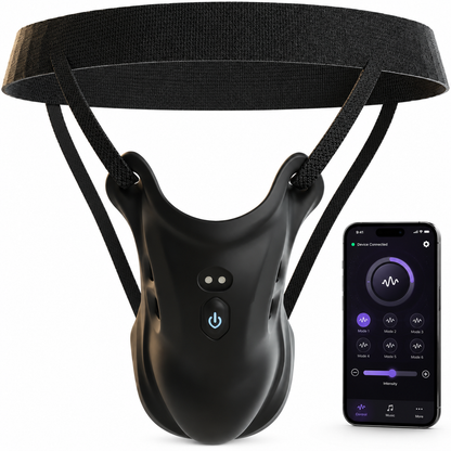 Tragbarer Penis Trainer Vibrator Keuschheitskäfig Masturbator Hodenvergrößerungs-Booster