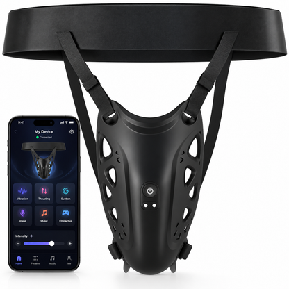 Hohler Tragbarer Penis Training Vibrator Keuschheitskäfig Masturbator