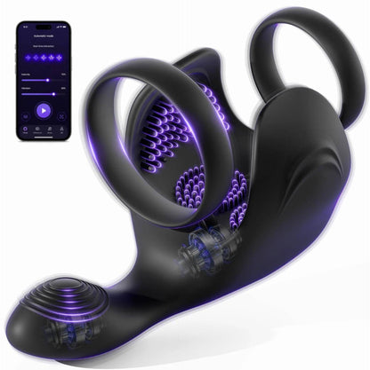 Hoden Cock Ring Penis Trainer Vibrator Stimulator Masturbator mit 10 Vibrationsmodi
