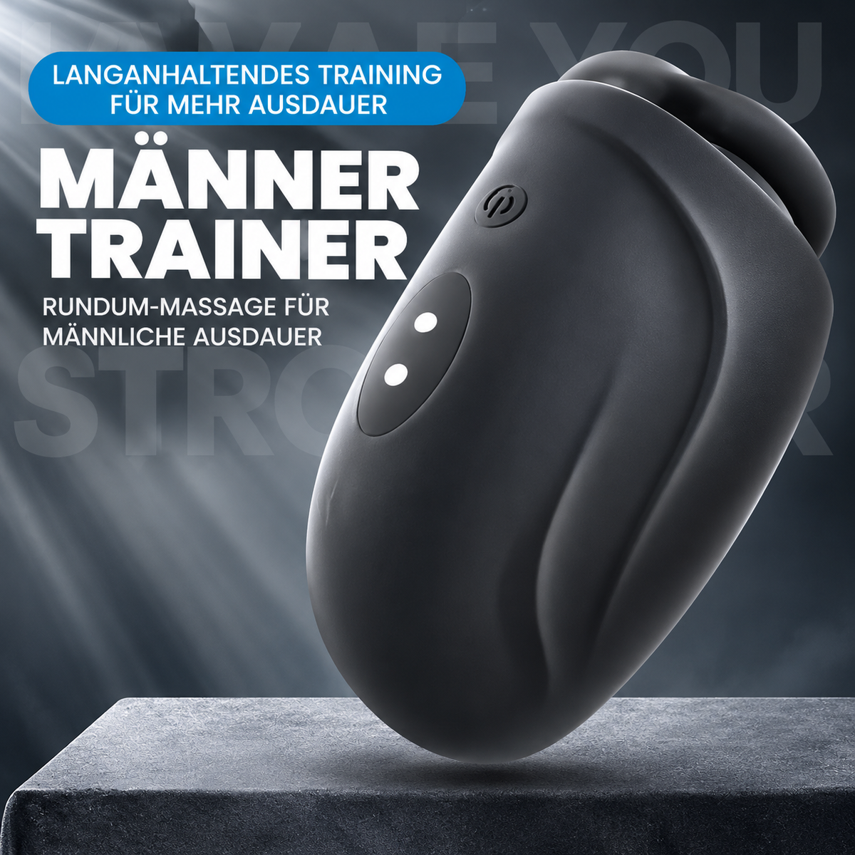Elektrische Eichel Stimulator Penis Trainer Vibrator Masturbatoren mit 10 Vibrationsmodi