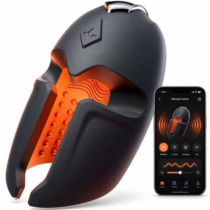 App-Fernbedienung Eichelvibrator Penistrainer Massagegerät Masturbator mit 10 Vibrations