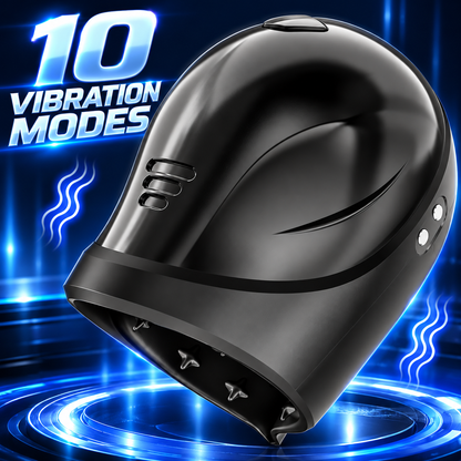 3 in 1 Penistrainingsgerät Stroker Blowjob Masturbatoren mit LCD-Display und 10 Vibrationsmodi