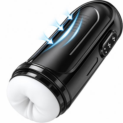 Automatischer Masturbator Stroker Blowjob Sexmaschine mit 10 Vibrationsmodi