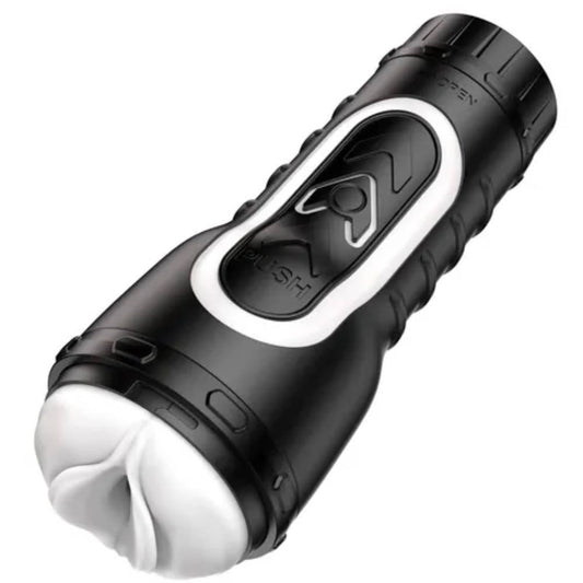 Elektrischer Masturbatoren Stroker Blowjob Sexmaschine mit 6 Vibrationsmodi