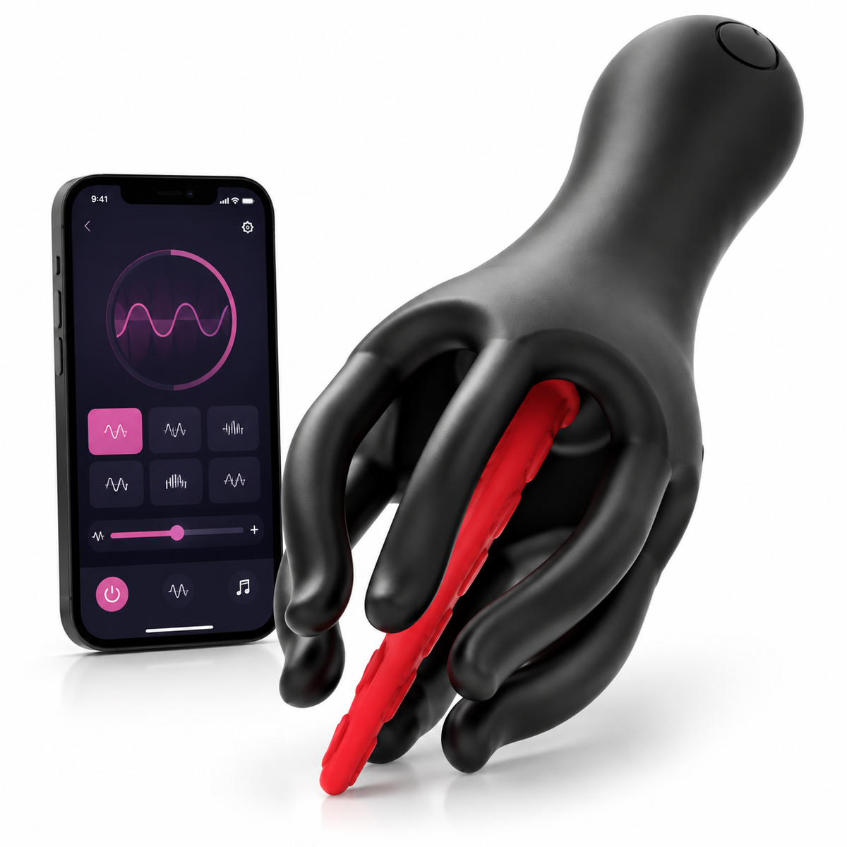 Penis Trainer Eichelvibrator Prostata Vibration Dilatatoren mit 10 Vibrationmodi