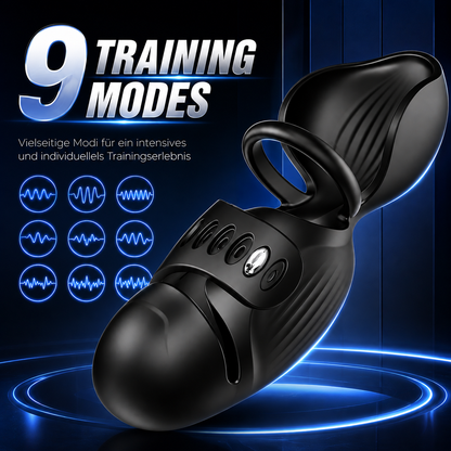 Elektrischer Penis Vibrator Masturbator Eichel Stimulator mit 9 Modi