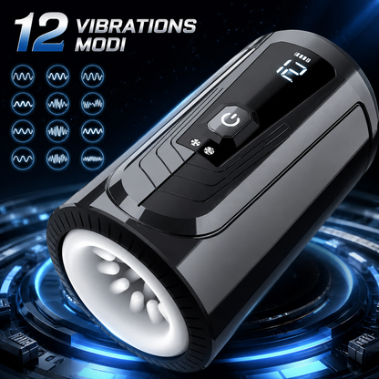 Elektrischer Masturbator Penismasturbator mit 12 Vibrationsmodi