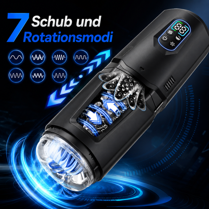 Automatische Masturbator Sex Maschine Stroker Blowjob mit 7 Schub und Rotationsmodi