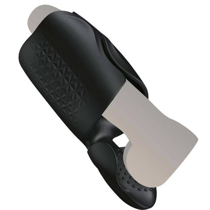 Ergonomischer Penistrainer Eichelstimulator Stroker mit 100 Vibrationsprogramme