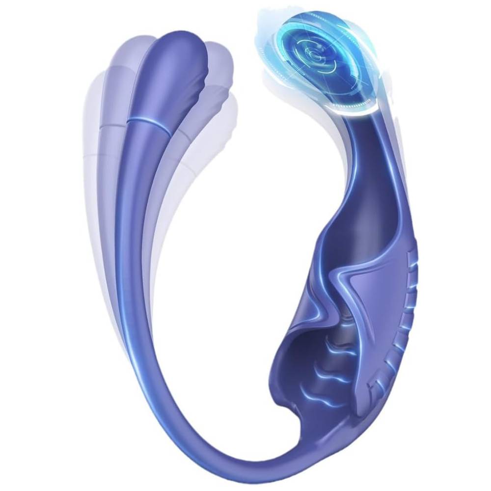 4 IN 1 Elektrischer Penistrainer Vibrator Cockring Prostatamassager mit 10 Vibrationsmodi