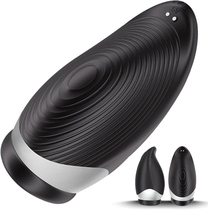Elektrischer Masturbator Penis Masturbatoren mit 9 Vibrationsmodi und Heizfunktion