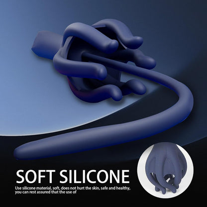 2 in 1 Elektrischer Cup Masturbator  Penis Trainer  mit 30 Vibrationsmodi