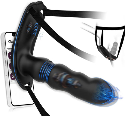 Prostata Stimulation Analvibratoren Dildo Vibratorensets mit  9 Stoßfunktion & 9 Vibrationmodi
