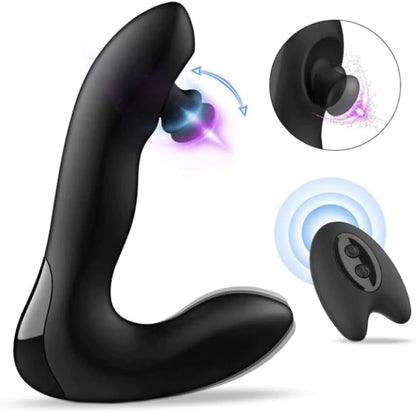 Elektrisch Prostata Massagegerät Butt Plug Anal Vibrator mit 10 Vibrationmodi