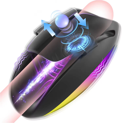 Eicheltrainer Penisvibrator Übungsgerät Stroker mit 9 Vibrations und Schlagmodi
