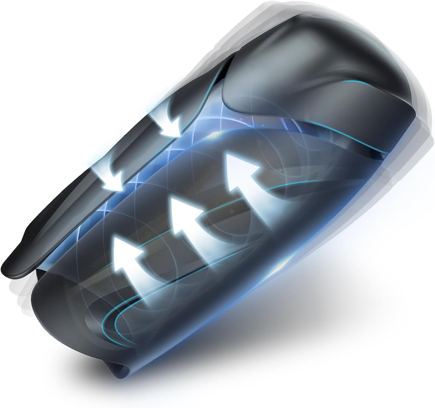 Freihändiger Penis Trainer Vibrator Eichelstimulator mit 10 Vibrationsmodi