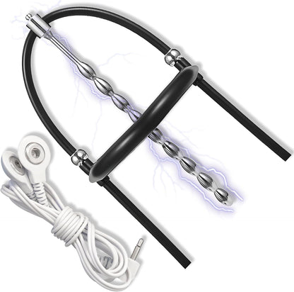 BDSM Penis Plug Penisring Elektroschock Harnröhren Dilatoren Verstellbarer