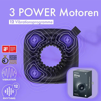Elektrische Penistrainer Stroker Masturbator mit 12 Intensive Vibrationen