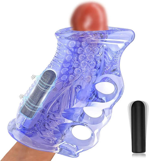 Elektrischer Penistrainer Vibrator Stroker Blowjob mit 10 Vibrationsmodi
