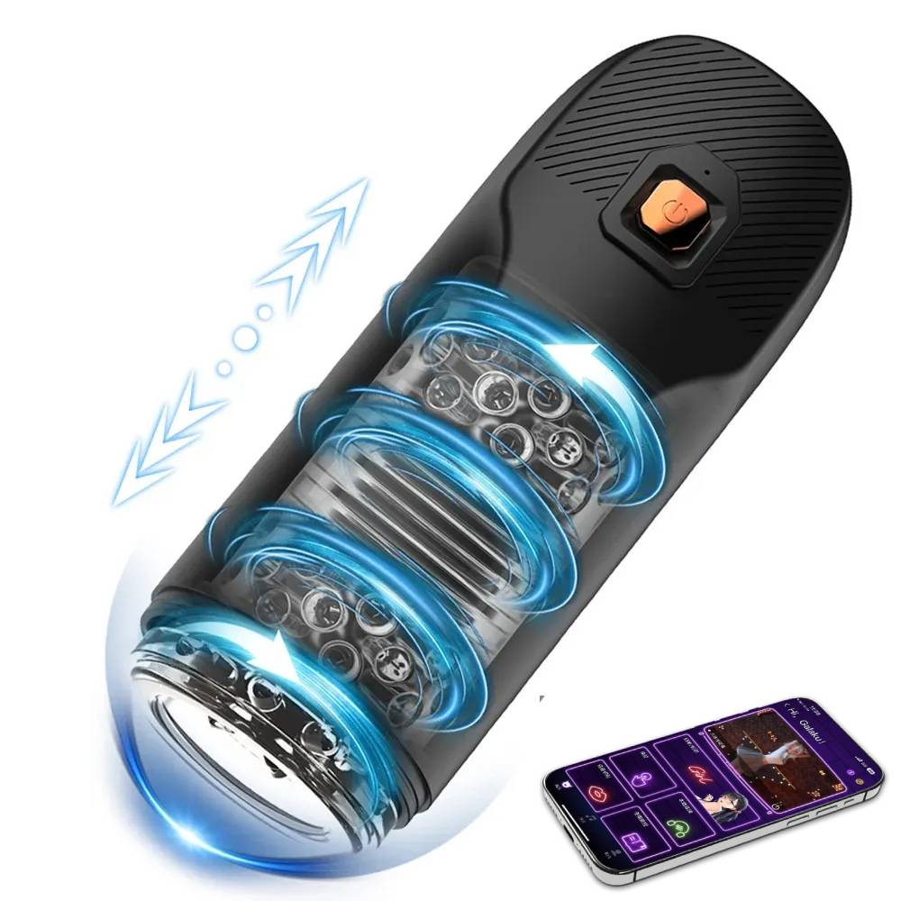 Automatischer Masturbator Sexmaschine Stroker Blowjob mit 9 Schub und 9 Drehmodi