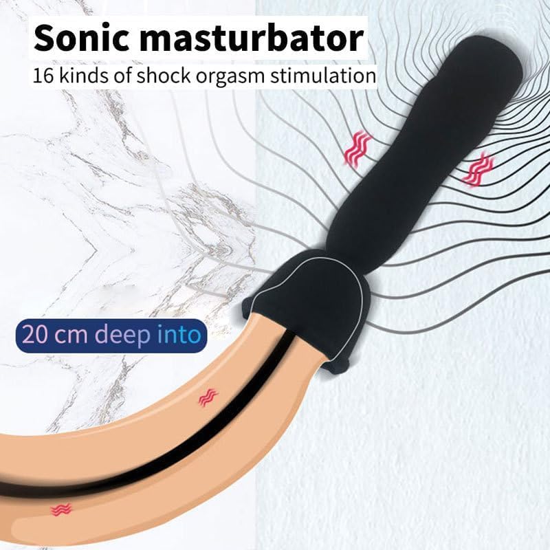 Harnröhrenvibrator Dilatatoren Penis Trainer Plug Vibrator mit 16 Vibrationsmodi