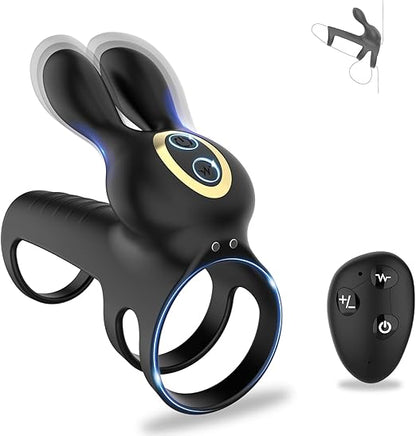 Cock ring couple vibrator penis vibrator with remote control with 10 vibrations 