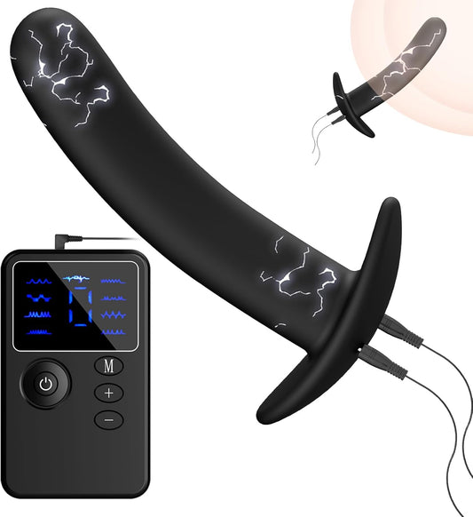 Elektro Shock Anal Vibrator Buttplug Prostata Massage mit 9 Modi & 19 Intensität