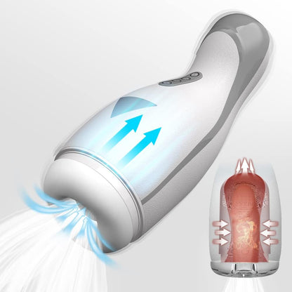 Automatischer Saug-Masturbator Penis Stroker mit 3 Saugmodi & 4 Vibrationsmodi