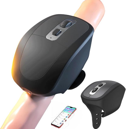 Elektrischer Masturbator Penistrainer Vibrator Eichel Stimulator mit 10 Vibrationsmodi