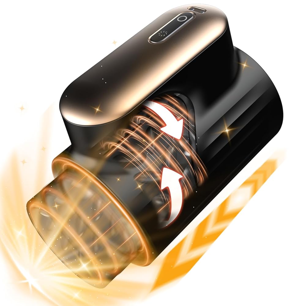 Automatischer Masturbatoren Blowjob Stroker Penis Trainer mit 10 Schub und Drehmodi