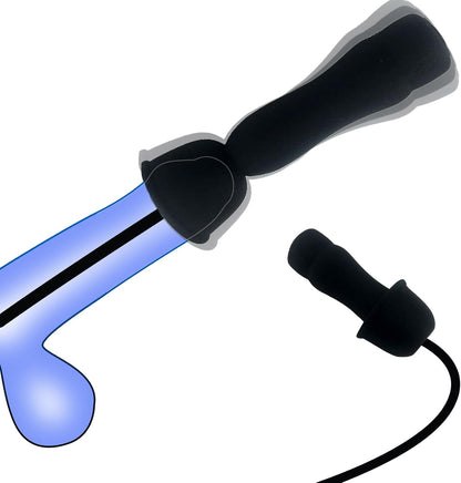 Harnröhrenvibrator Dilatatoren Penis Trainer Plug Vibrator mit 16 Vibrationsmodi