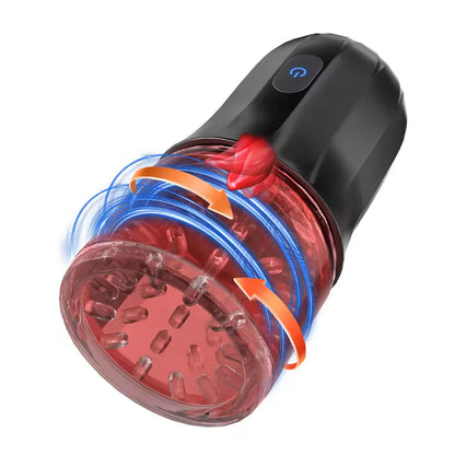 Automatische Masturbationsmaschine Kolbensauger Penistrainer mit 10 Rotationsmodi