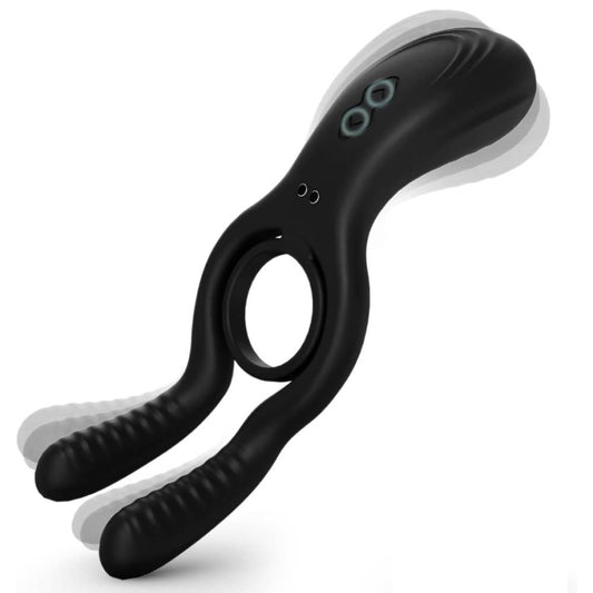 Pincers Penisvibrator Eichelmassager Masturbator mit 10 Vibrationsmustern