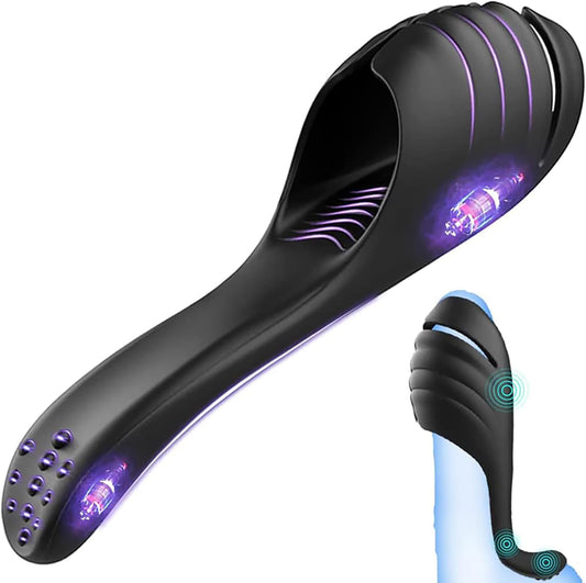 Penistrainer Automatische Masturbatoren Penis Eichel Vibrator mit 9 Vibrationsmodi