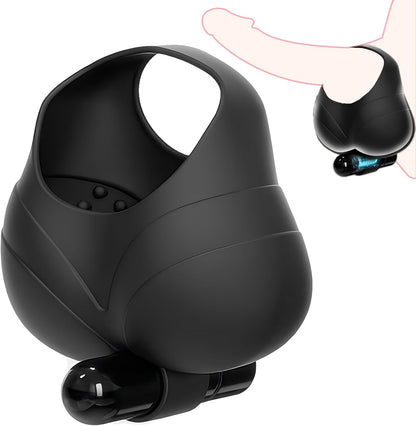 Hodenring Penisring Vibrator Massagegerät Masturbator mit Kraftvolle Vibration