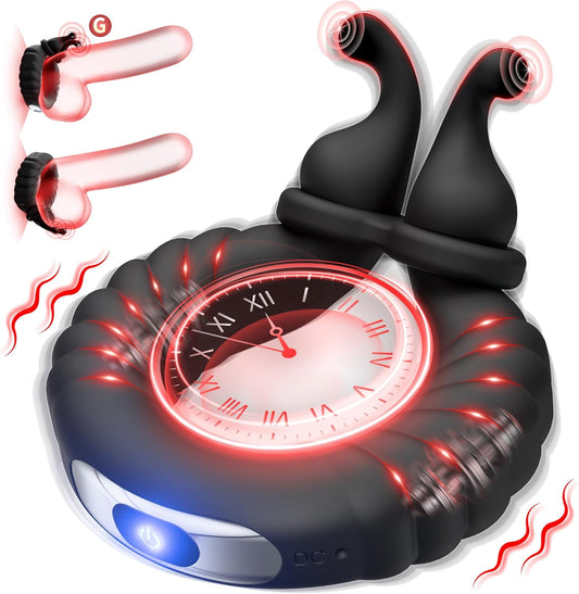 Penisring Vibrator Cockring Sexspielzeug mit 10 Vibrationsmodi