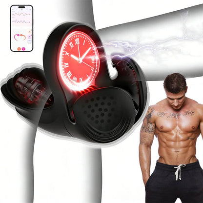 Mehrfachstimulation Penistrainer Cock Ring mit Verschiedenen Vibrationsmodi