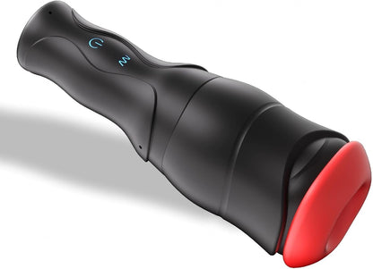 Automatischer Penistrainer Stroker Masturbator mit 5 Saug und 10 Vibrationsmodi