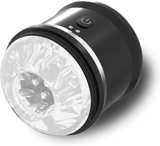 Offener Elektrischer Penistrainer Glans Stimulator Masturbatoren mit 10 Vibrationsmodi