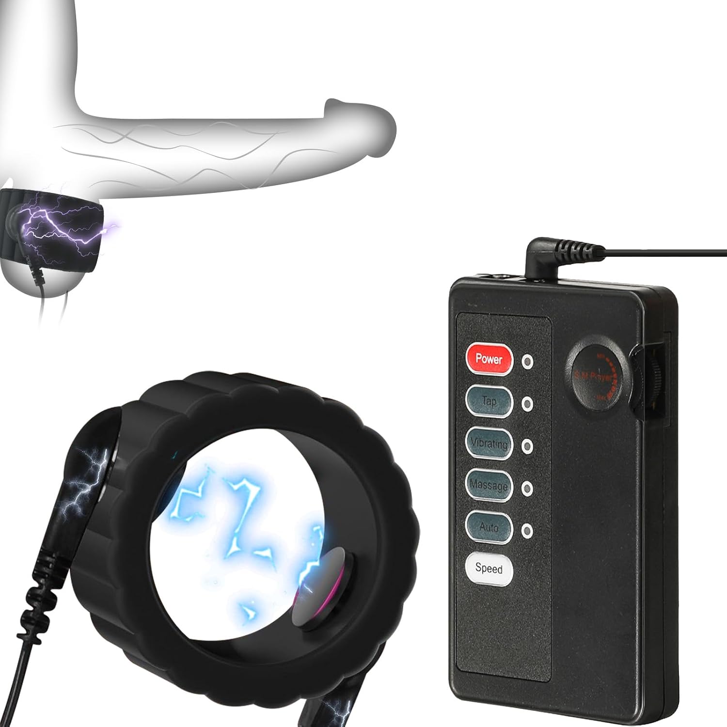 elektro penisring Penisring mit Elektrostimulation