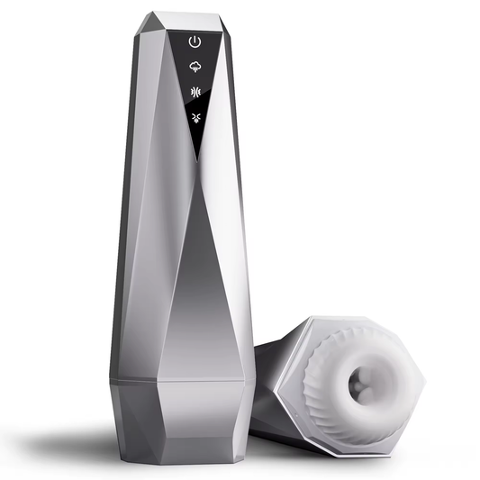 Automatische Masturbator Blowjob Sex Maschine mit 10 Vibration & 3 Saugen & 3 squeezing Modi