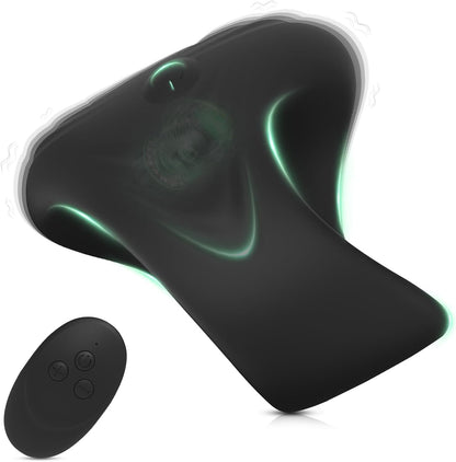 Elektrische Eicheltrainer Penisring Masturbator mit 10 Verschiedene Vibrationsmodi