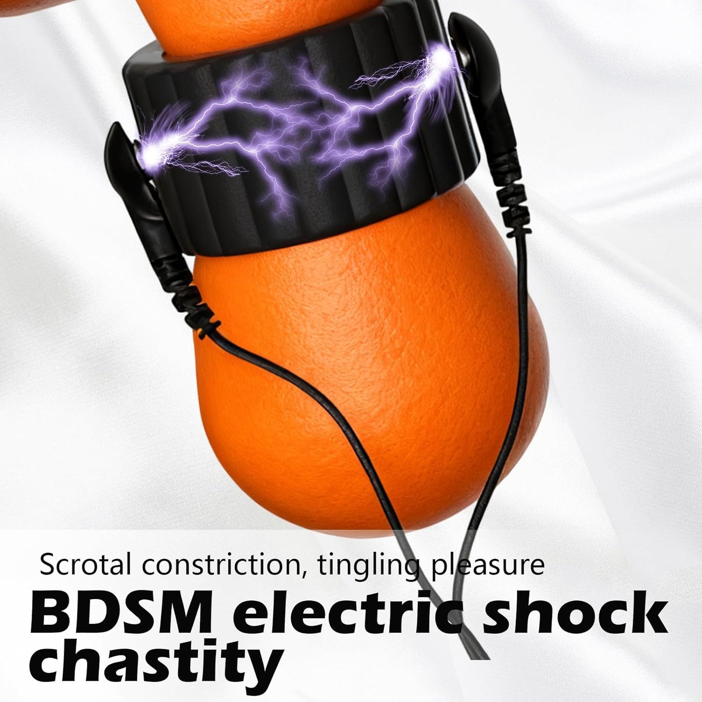 Elektrische Penisringe Elektro Schock Penis Trainer mit Host und Penis-Elektroden-Ring